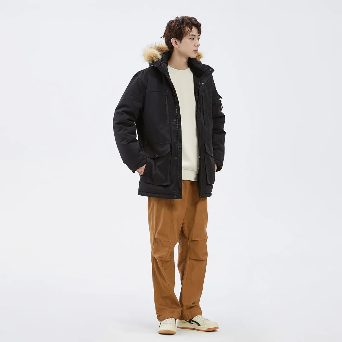 Emoji Parka Coats Unisex 9