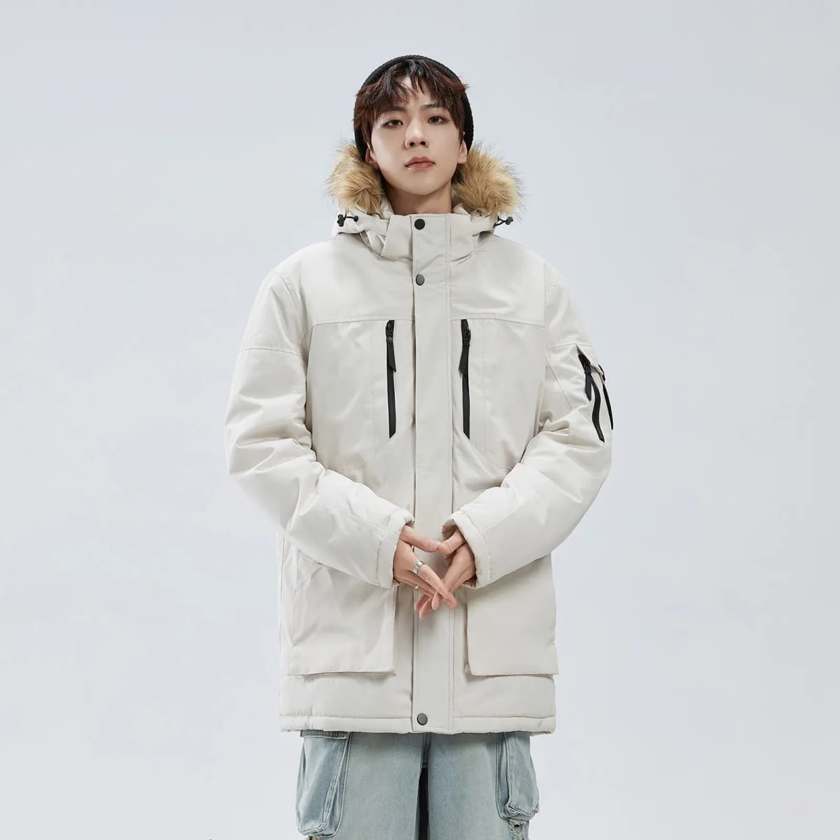 Emoji Parka Coats Unisex 3