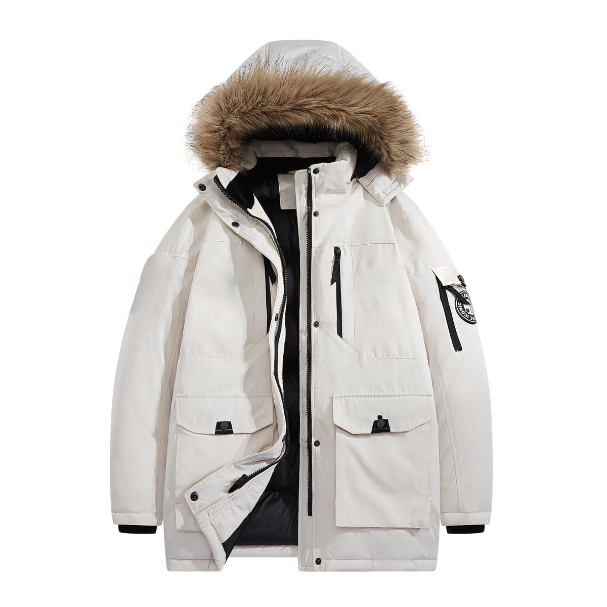 Emoji Parka Coats Unisex 17