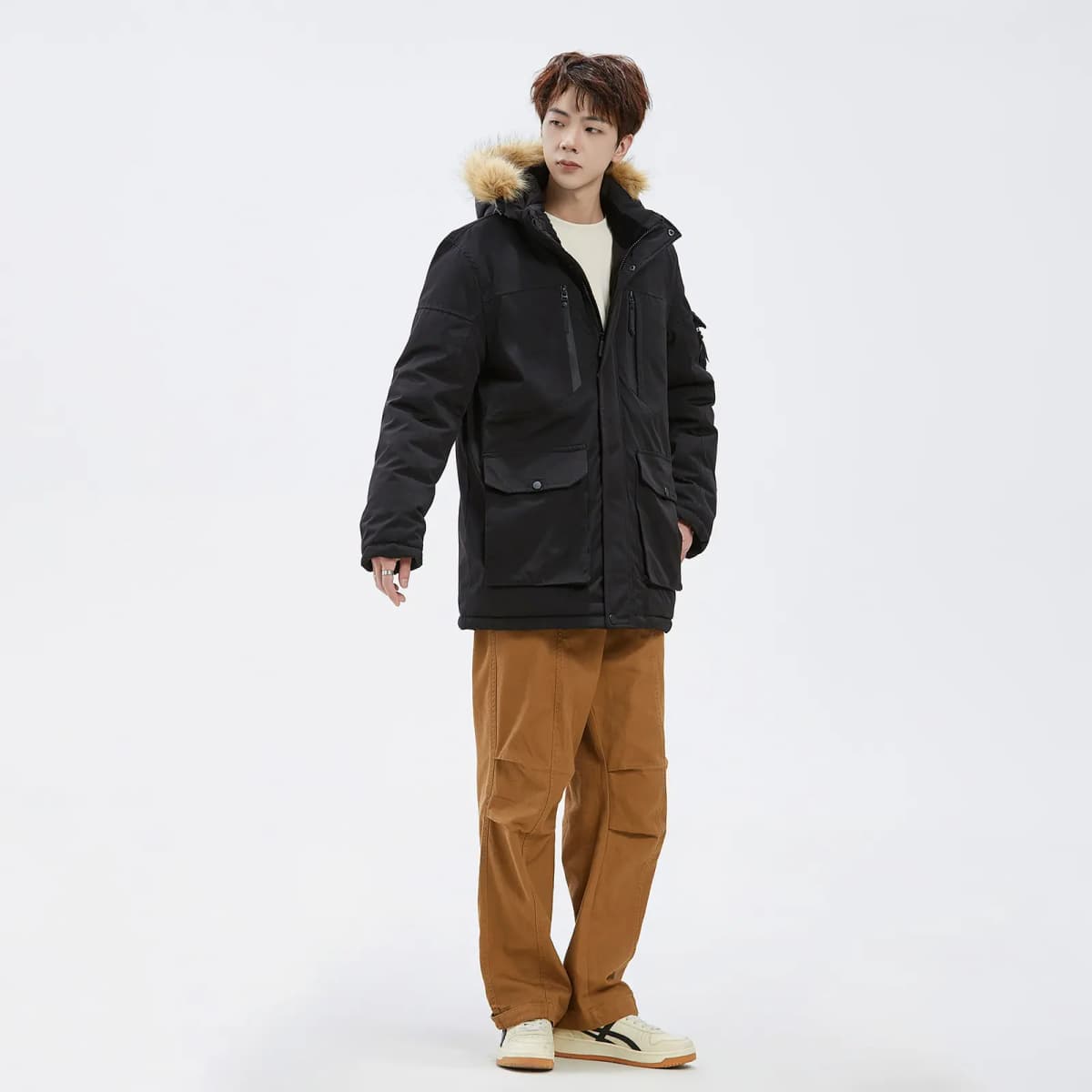 Emoji Parka Coats Unisex 10