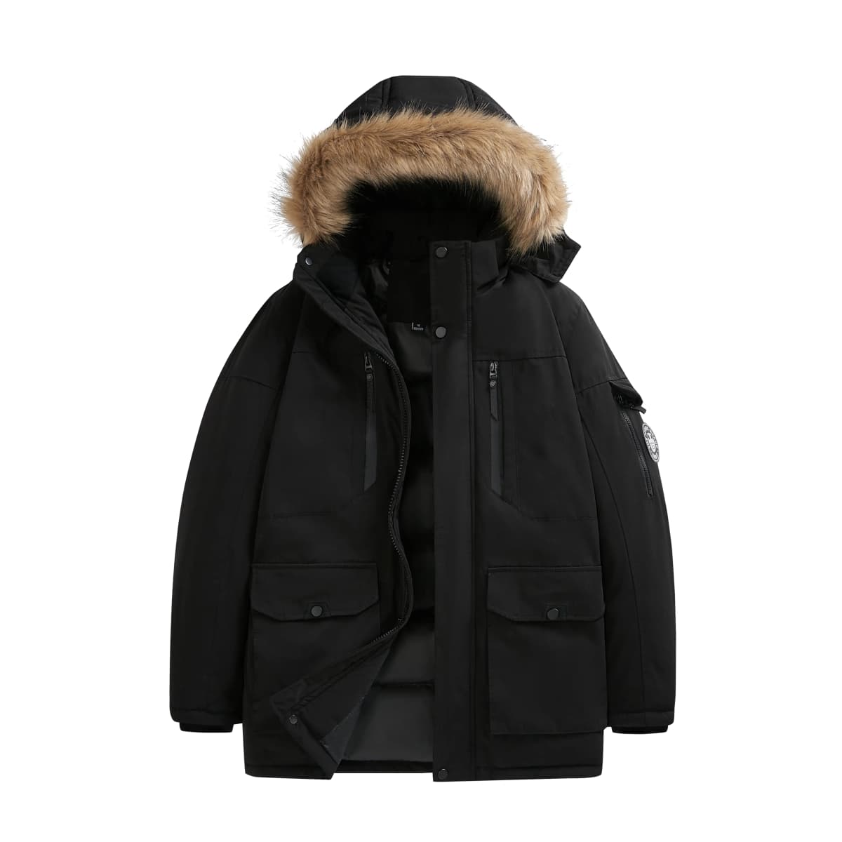 Emoji Parka Coats Unisex 5