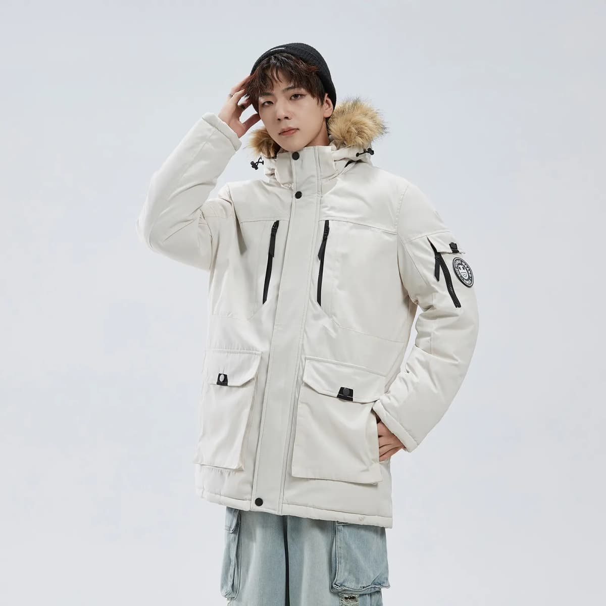 Emoji Parka Coats Unisex 2