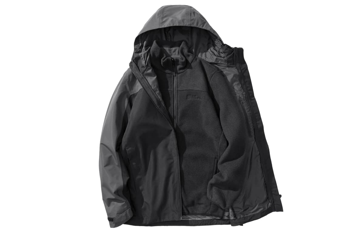 JACK WOLFSKIN Altenberg Küləkeçirməyən Pencərək Kişi