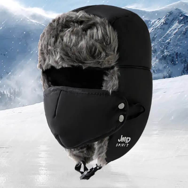 JEEP SPIRIT Winter Earflap Hat Unisex 2
