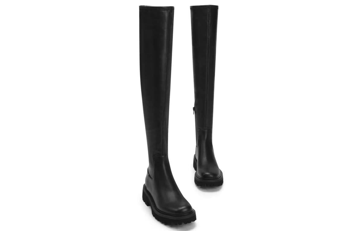 CHARLES&KEITH Over-the-knee Boots 4.5cm Women's 3