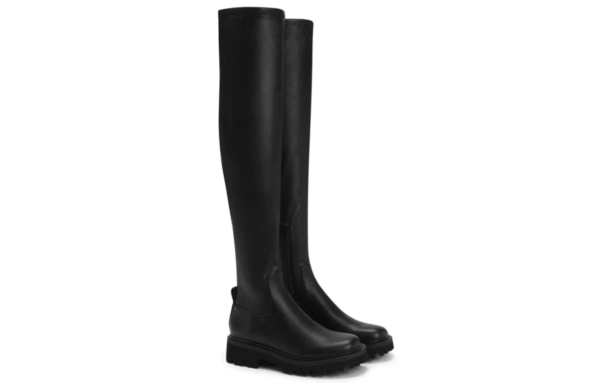 CHARLES&KEITH Over-the-knee Boots 4.5cm Women's 2