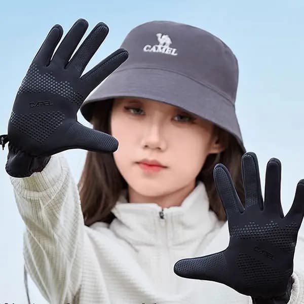 CAMEL Polyamide, Polyester Unisex Əlcəklər 8