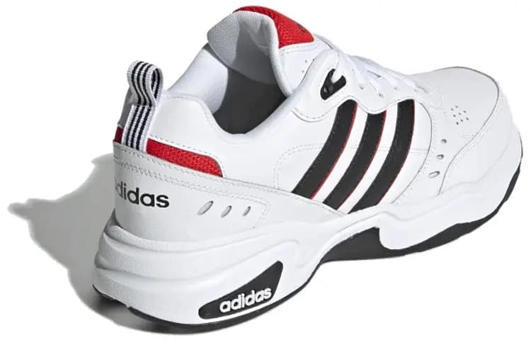 adidas neo Strutter White Black Active Red 3