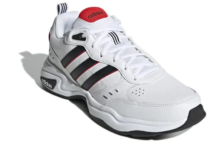 adidas neo Strutter White Black Active Red 2