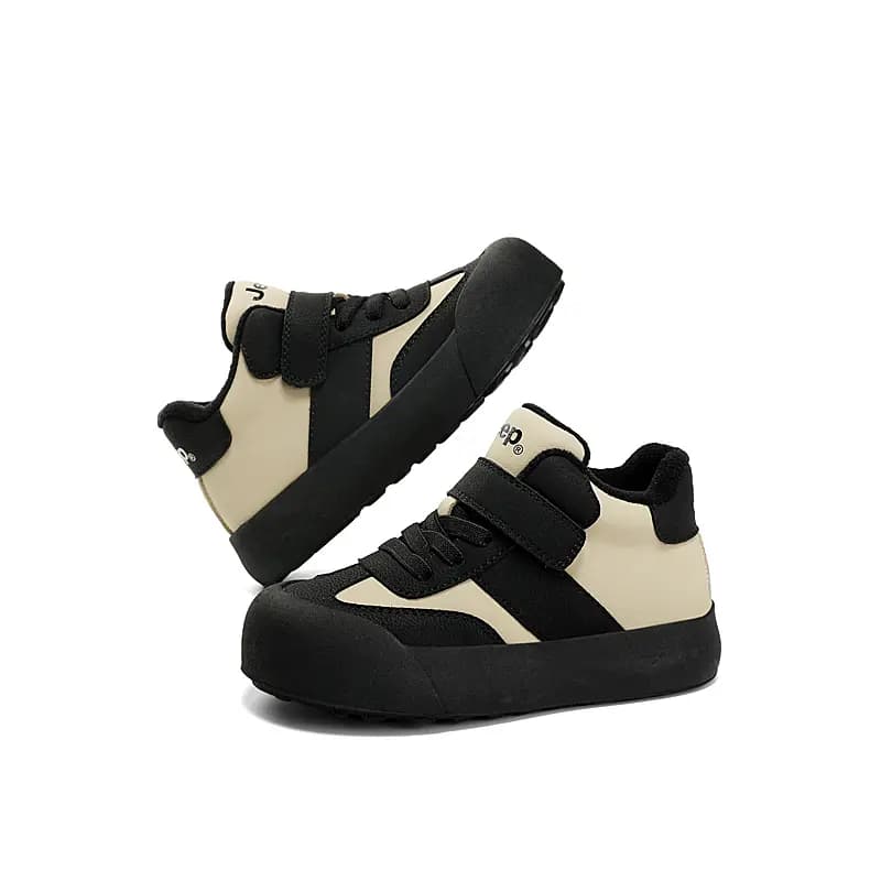 Jeep High Top Kids' Skateboarding Shoes Black Kids' 6