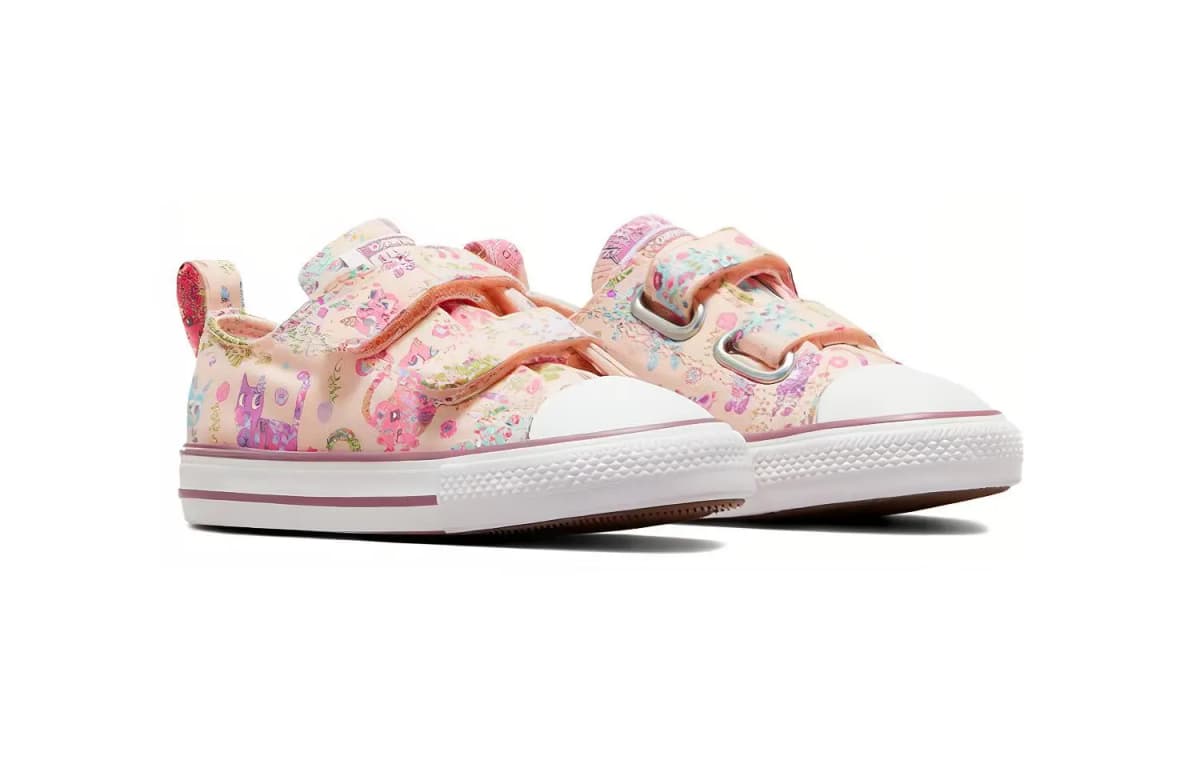 Converse All Star 2V Uşaq Ayaqqabısı Çəhrayı/Ağ 3