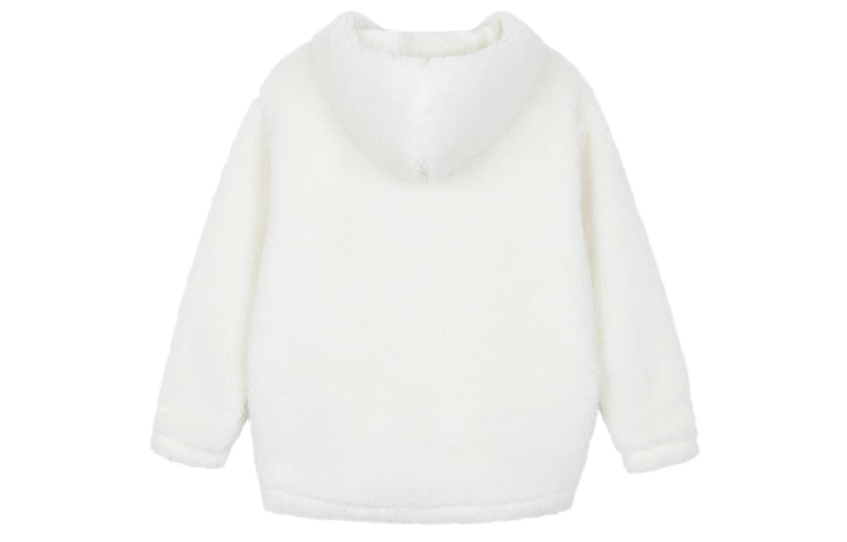 Nike Fleece Qadın Pencəyi Ağ 2