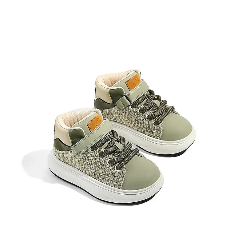 Jeep Anti-Slip Wear-Resistant High-Top Kids' Skateboarding Shoes West Lake Dragonwell Kids' 2