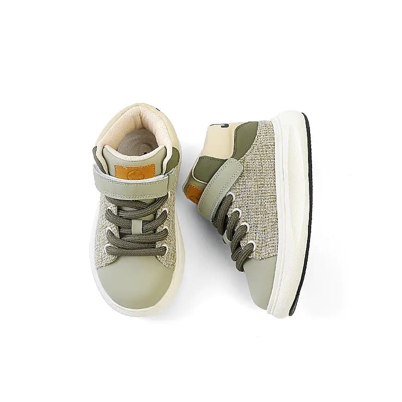 Jeep Anti-Slip Wear-Resistant High-Top Kids' Skateboarding Shoes West Lake Dragonwell Kids' 7