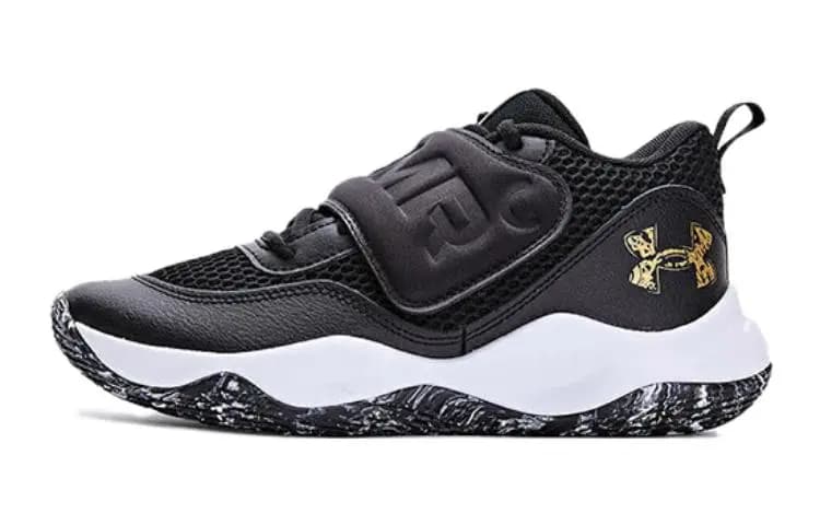 Under Armour Low Top Uşaq Basketbol Ayaqqabısı Qara