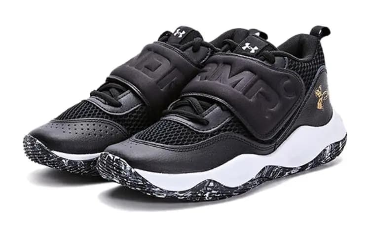 Under Armour Low Top Uşaq Basketbol Ayaqqabısı Qara 3