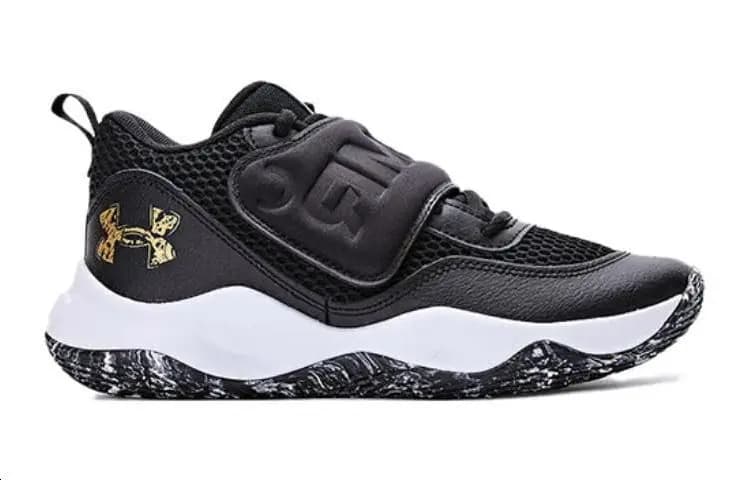 Under Armour Low Top Uşaq Basketbol Ayaqqabısı Qara 2