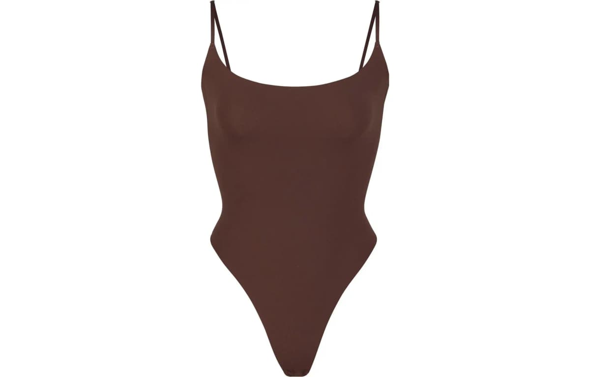 SKIMS Fits Everybody Qadın Bodisi Cocoa