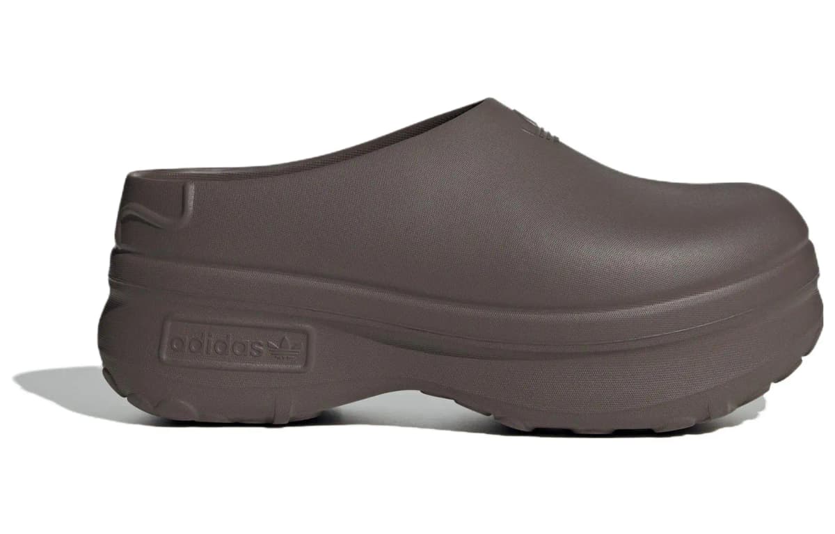 adidas originals Adilette Clog Plush Qadın Terliyi Qəhvəyi 2