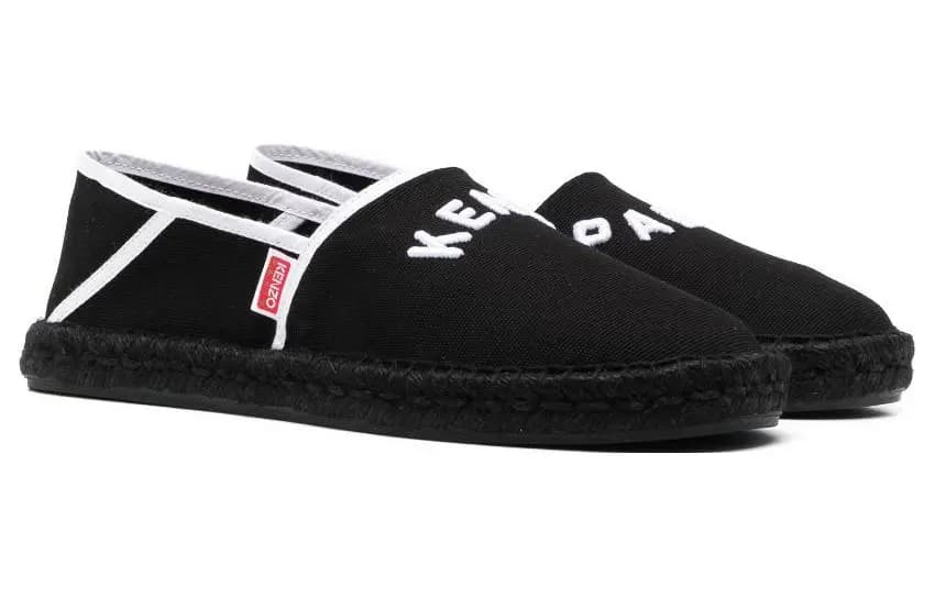 KENZO Logo-embroidered Slip-on Espadrilles 3