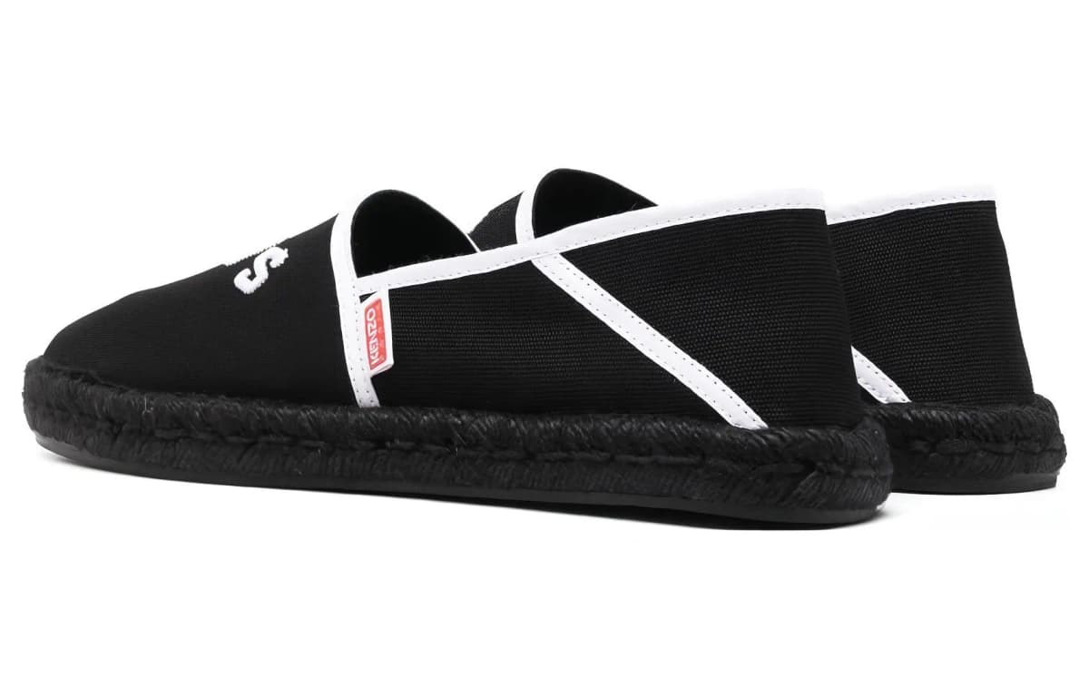 KENZO Logo-embroidered Slip-on Espadrilles 4