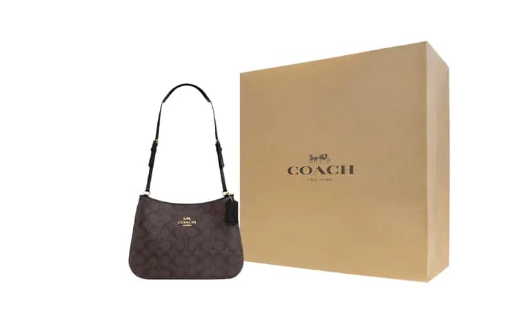 COACH Penelope Qadın Çantası Qəhvəyi 5