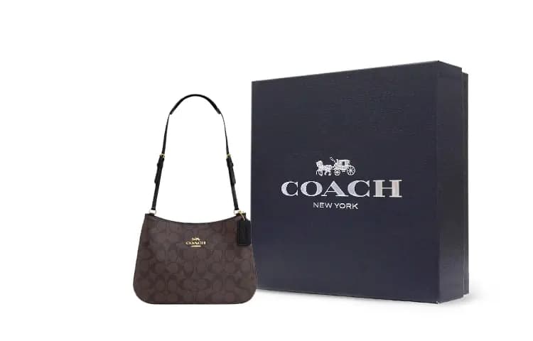COACH Penelope Qadın Çantası Qəhvəyi 6