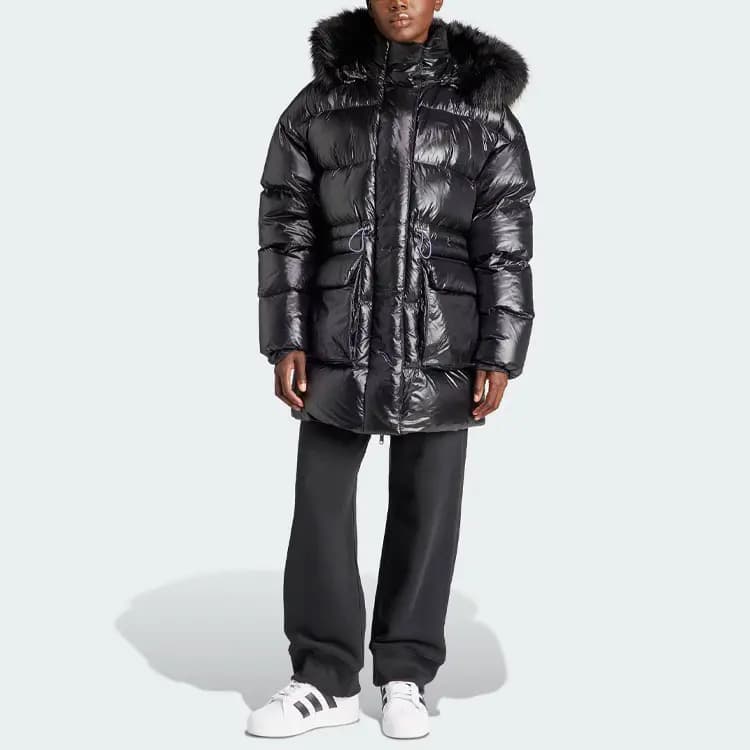 Adidas Originals Qadın Pambıqlı Pencəyi Qara 2