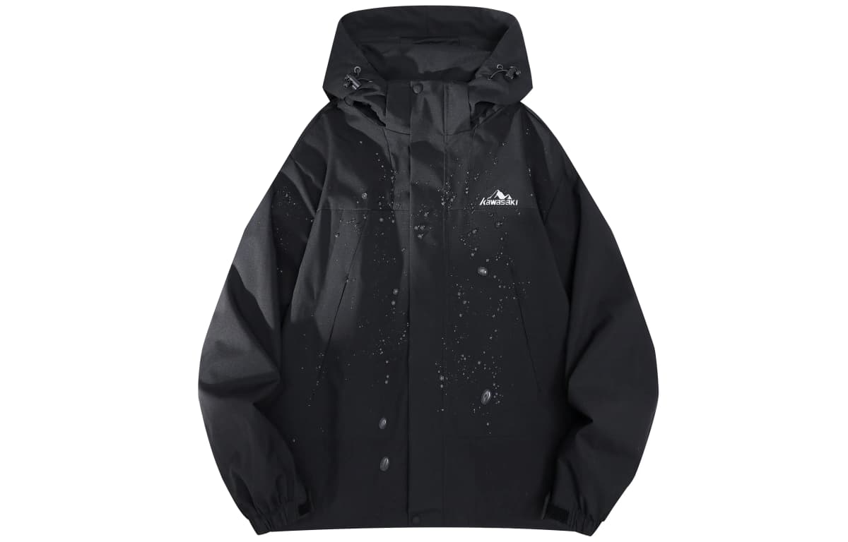 Kawasaki Waterproof And Windproof Windbreaker Jacket Unisex 3