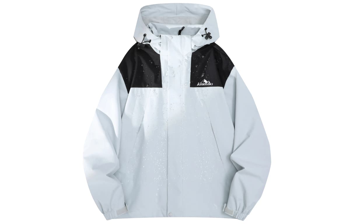 Kawasaki Waterproof And Windproof Windbreaker Jacket Unisex 13