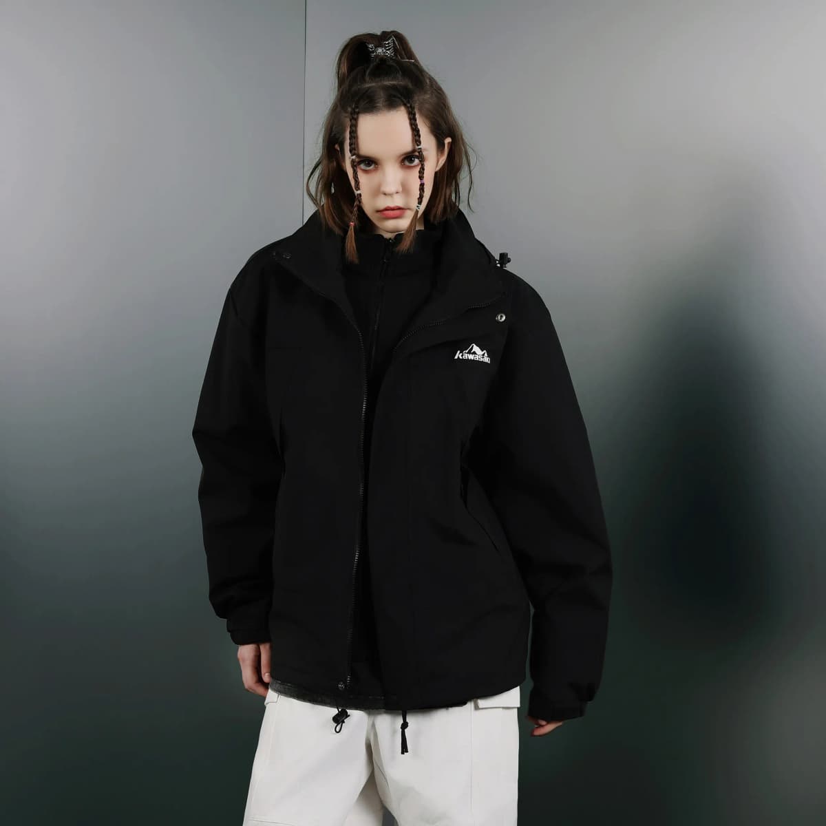 Kawasaki Waterproof And Windproof Windbreaker Jacket Unisex 21