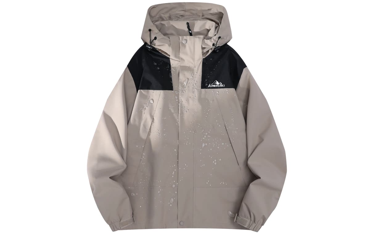 Kawasaki Waterproof And Windproof Windbreaker Jacket Unisex 11