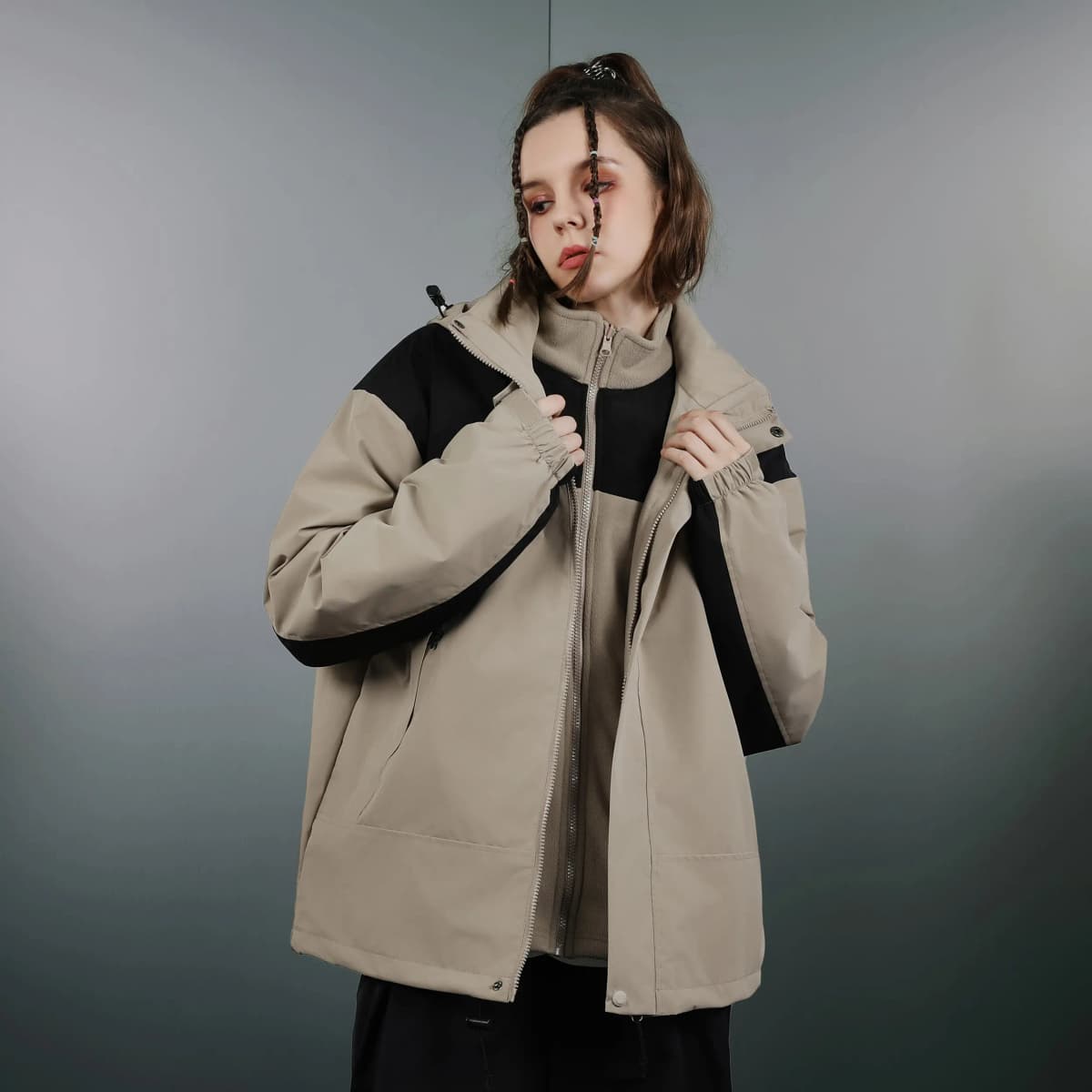 Kawasaki Waterproof And Windproof Windbreaker Jacket Unisex 49