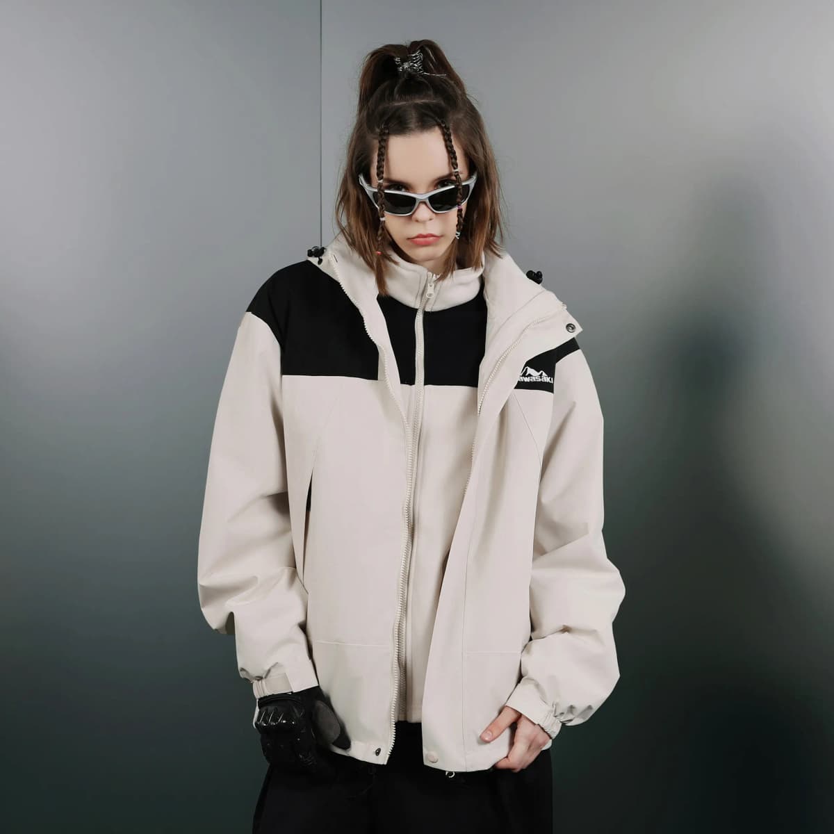 Kawasaki Waterproof And Windproof Windbreaker Jacket Unisex 33