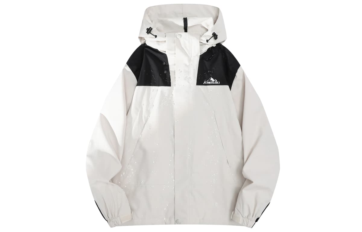 Kawasaki Waterproof And Windproof Windbreaker Jacket Unisex 7