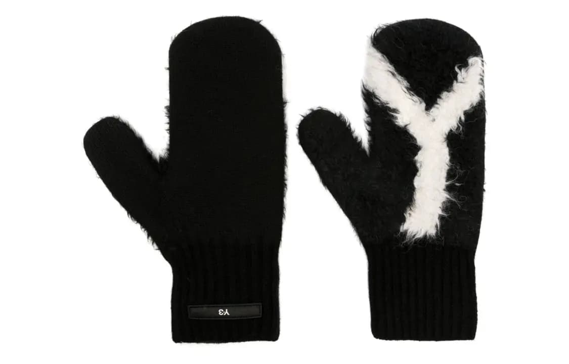 Y-3 Logo-patch Əlcək
