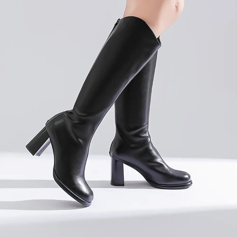 DAPHNE Knee-high Boots 7.5cm Women's 6