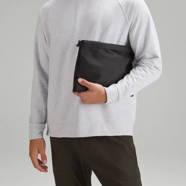 lululemon Travel 22L İdman Çantası Unisex Qara/Boz 6