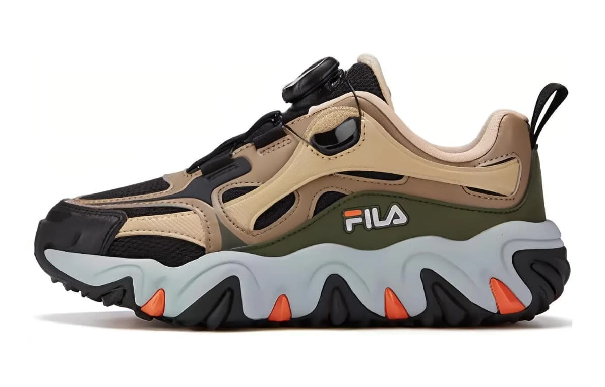 FILA KIDS Uşaq İdman Ayaqqabısı Qara/Qəhvəyi