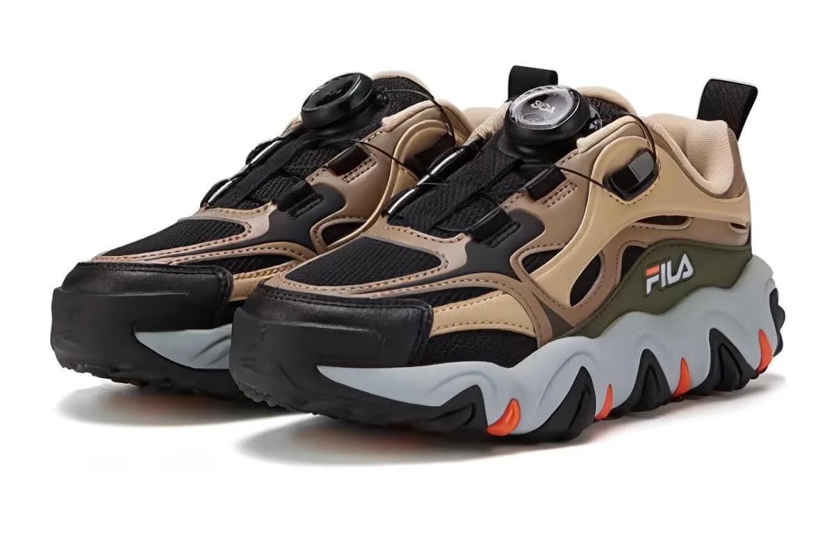 FILA KIDS Uşaq İdman Ayaqqabısı Qara/Qəhvəyi 3