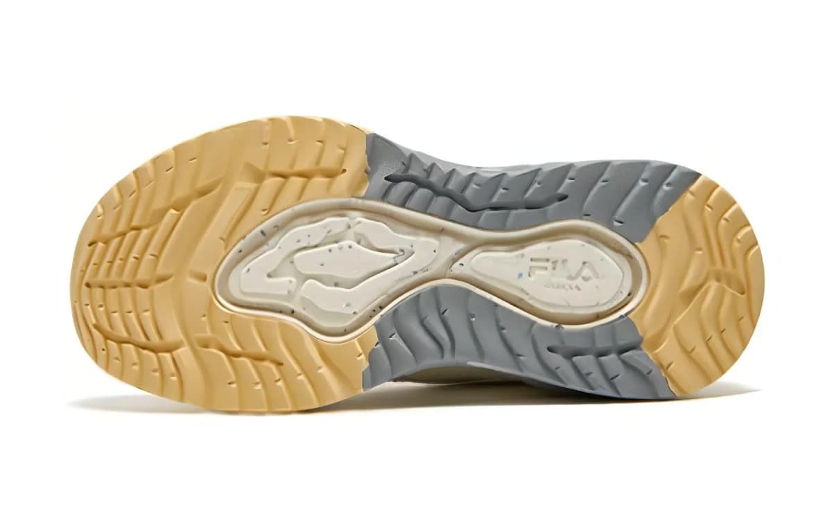 FILA KIDS BOA Slip Resistant Anti Kick Mid Top Kids' Training Shoes Gray White Teenagers 5