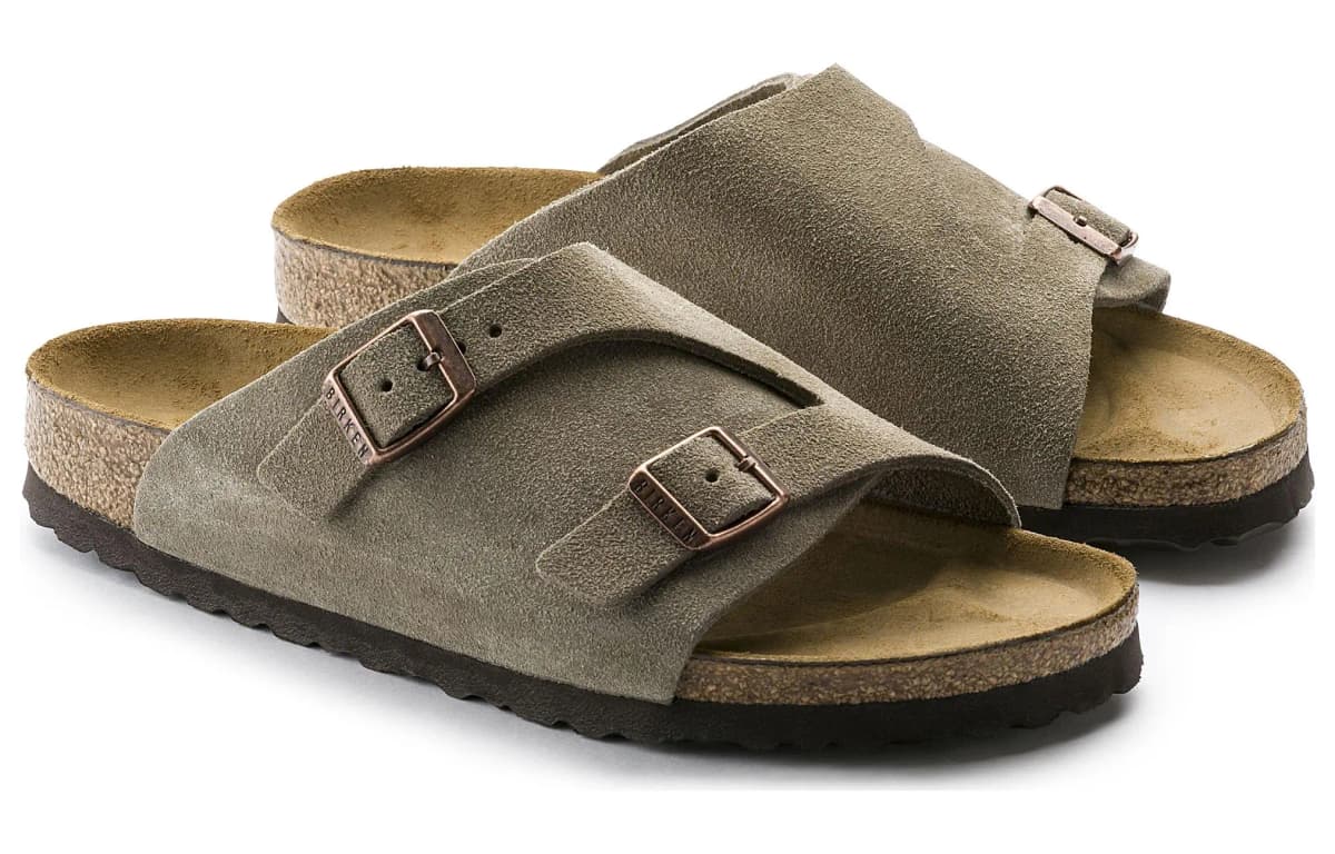 Birkenstock Zurich Zamşa Taupe 3