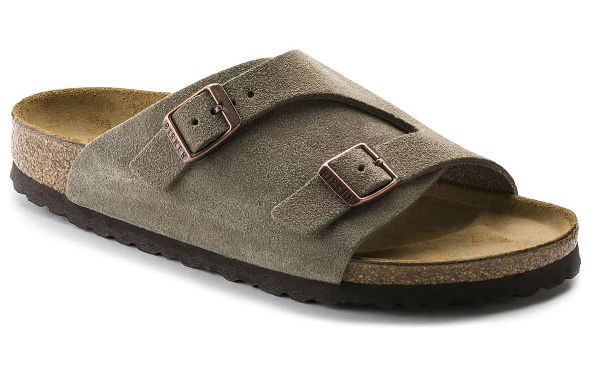 Birkenstock Zurich Zamşa Taupe 2
