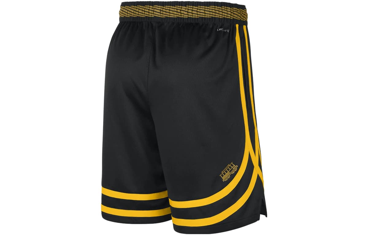 Nike Golden State Warriors 2023/24 City Edition NBA Swingman Şortu Kişi 2