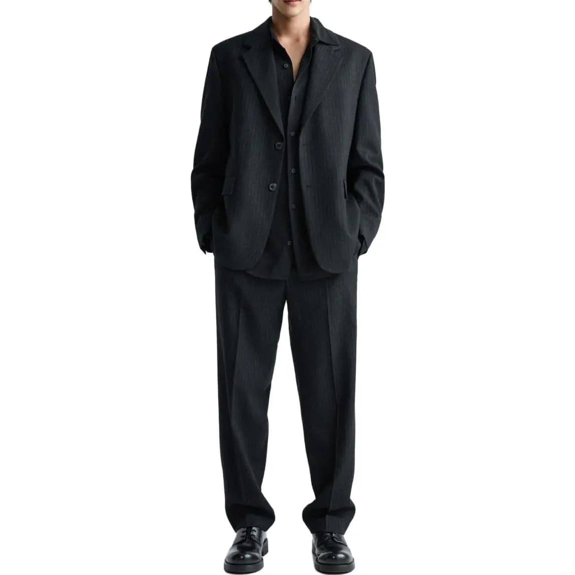 ZARA Suit Kişi Qara 3