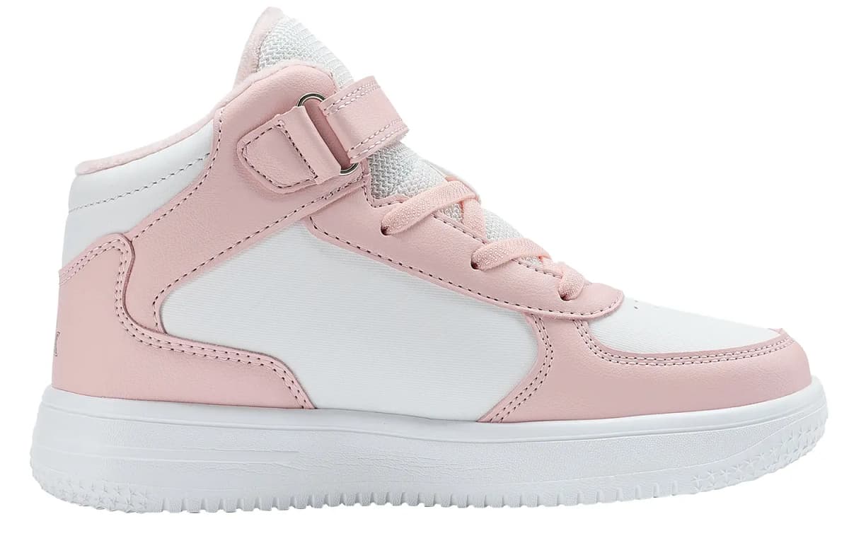 PEAK High Top Uşaq Skeyt Ayaqqabısı Açıq Çəhrayı/Ağ 2