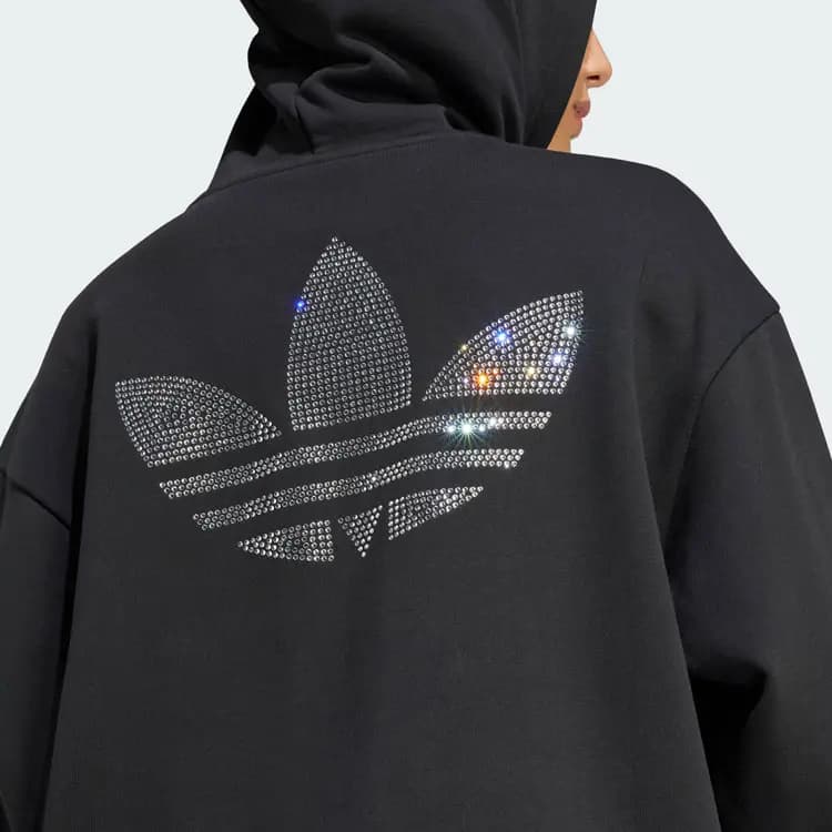 adidas Originals Embellished Qadın Hudi Qara 5