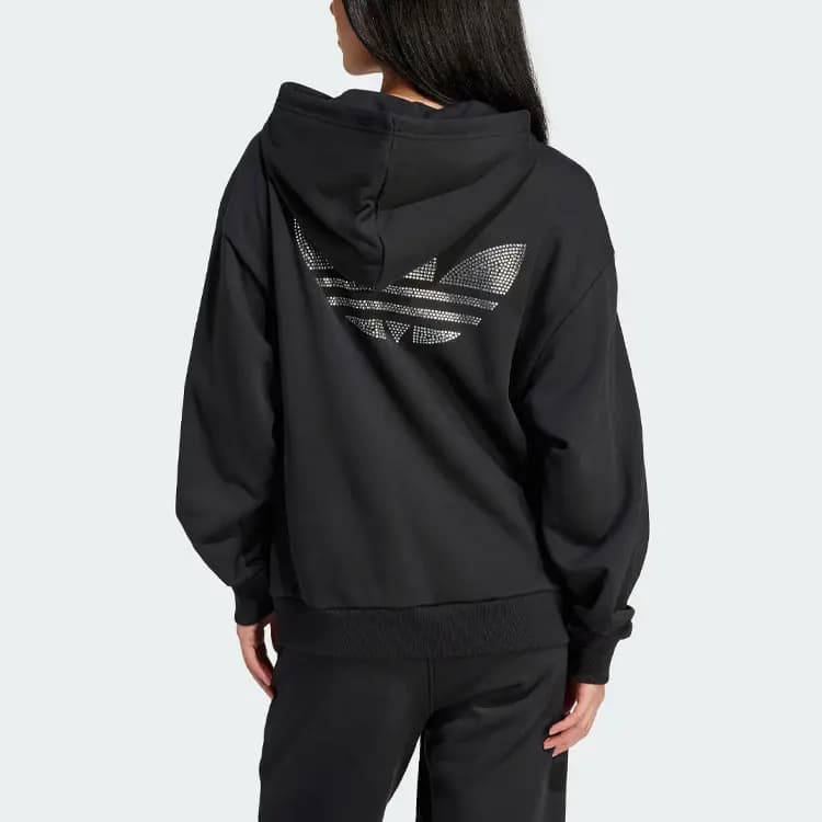 adidas Originals Embellished Qadın Hudi Qara 3
