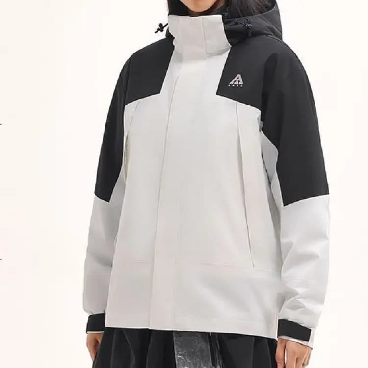 ANTA Windbreaker Jackets Women's Papyrus White 4