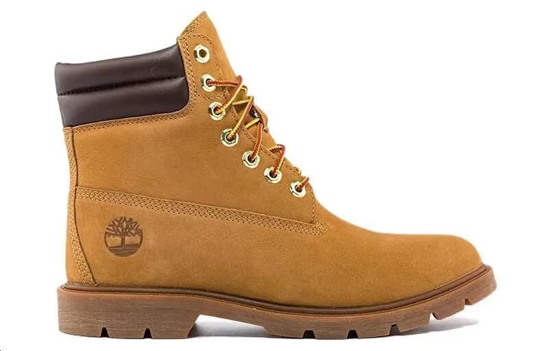 Timberland 6 Inch Double Collar Waterproof Basic Wheat Nubuck 2